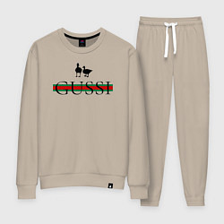 Женский костюм Гусси - надпись