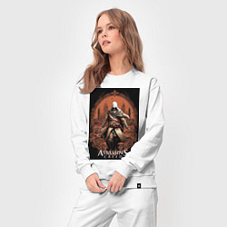 Костюм хлопковый женский Assassins creed древний Рим, цвет: белый — фото 2