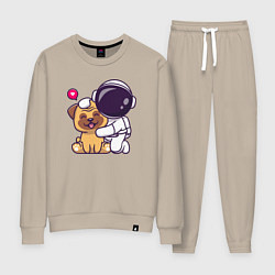 Женский костюм Космонавт и пёсик