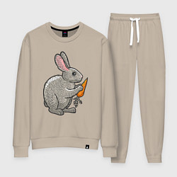 Женский костюм Зайчик с морковочкой