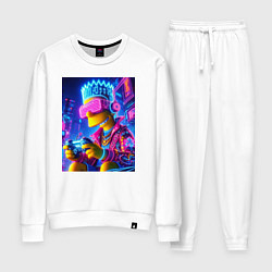 Женский костюм Bart Simpson esports player - neon glow