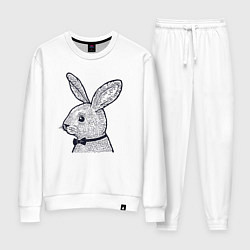 Женский костюм Зайчик в бабочке