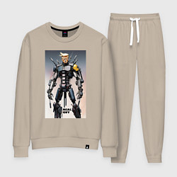 Женский костюм Cyber Trump is real guy - ai art