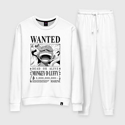 Женский костюм Монки Д Луффи - листовка разыскивается