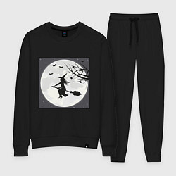 Женский костюм Ведьма в полнолуние летит на шабаш