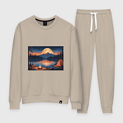 Женский костюм Костер на берегу озера