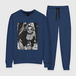 Женский костюм Ребекка в позе - Киберпанк