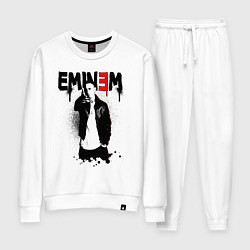 Костюм хлопковый женский Eminem finger, цвет: белый