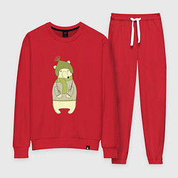 Женский костюм Медведь в свитере