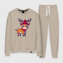 Женский костюм Зимний оленёнок