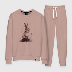 Женский костюм Кролик на пеньке