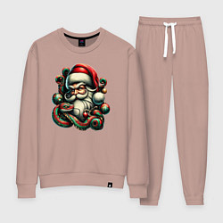 Женский костюм Дед мороз со змеей