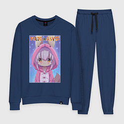 Костюм хлопковый женский Nanachi in the pajama, цвет: тёмно-синий