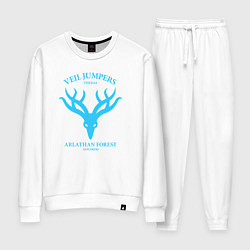 Костюм хлопковый женский Veil Jumpers - Dragon Age, цвет: белый