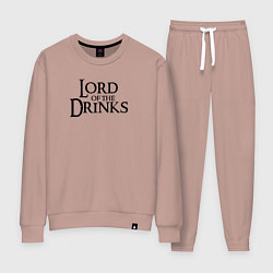 Женский костюм Lord of the drinks logo