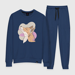 Женский костюм Лиса с улыбающимся выражением морды