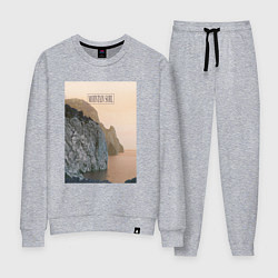 Костюм хлопковый женский Горная душа, цвет: меланж
