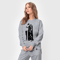 Костюм хлопковый женский Berserk мечник, цвет: меланж — фото 2