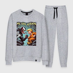 Женский костюм Donald Trump and Venom - ai art fantasy