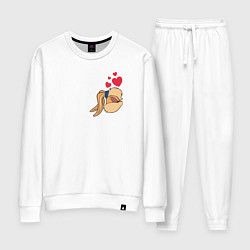 Женский костюм Лола Банни поцелуй - парные зайцы