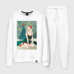 Женский костюм Девушка в новогоднем костюме