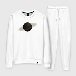 Женский костюм Планета арт, коричневая с кольцом