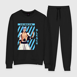 Костюм хлопковый женский Блич Гриммджоу Джагерджак, цвет: черный