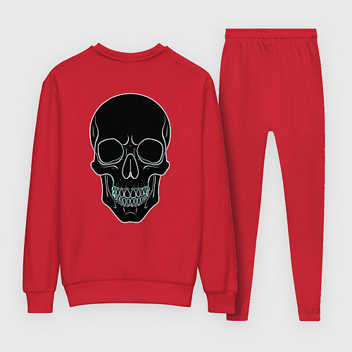 Женский костюм Skull black / Красный – фото 2