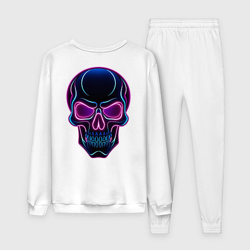 Женский костюм Skull хэллоуин / Белый – фото 2