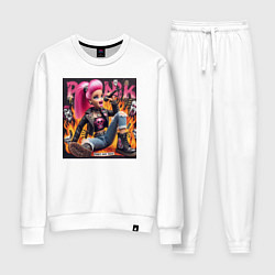 Женский костюм Barbie singer - punks not dead