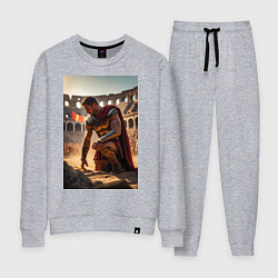 Костюм хлопковый женский Спартак в Колизее, цвет: меланж