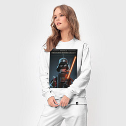 Костюм хлопковый женский Дарт Бендер наследие, цвет: белый — фото 2