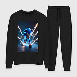 Женский костюм Соник убегает от ракет