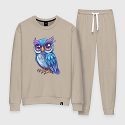 Женский костюм Сова с фиолетовыми глазами