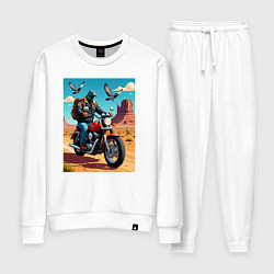 Женский костюм Голубь байкер