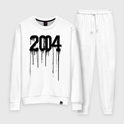 Костюм хлопковый женский Капающий 2004, цвет: белый