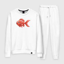 Женский костюм Милая красная рыбка