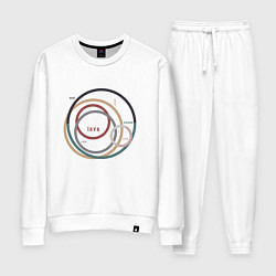 Женский костюм Love надпись абстракция