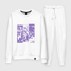 Костюм хлопковый женский Amphoreus Women, цвет: белый