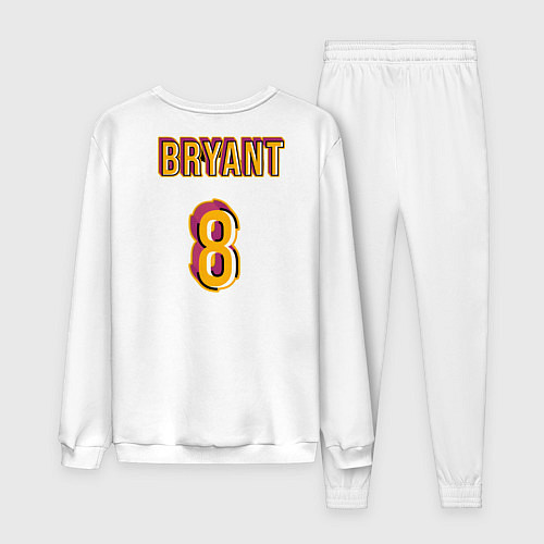 Женский костюм Кобе Брайант номер 8 / Белый – фото 2