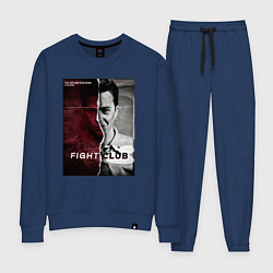 Костюм хлопковый женский Тайлер и Джек, цвет: тёмно-синий