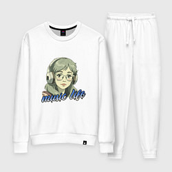 Женский костюм Меломанка аниме