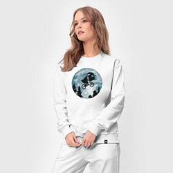 Костюм хлопковый женский Xenomorph ET, цвет: белый — фото 2