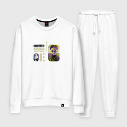 Костюм хлопковый женский J-Hope, цвет: белый
