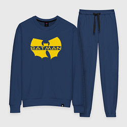 Костюм хлопковый женский Wu-tang Batman, цвет: тёмно-синий