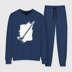 Женский костюм Хоккейная клюшка в квадрате