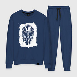 Женский костюм Вратарская маска в белом квадрате