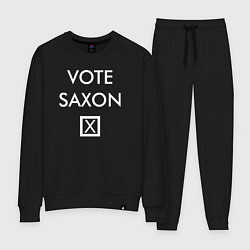 Костюм хлопковый женский Vote Saxon, цвет: черный