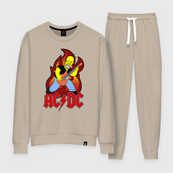 Женский костюм AC/DC Homer