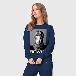 Костюм хлопковый женский Bowie Legend, цвет: тёмно-синий — фото 2